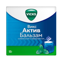 Vicks Aktiv Balm with menthol and eucalyptus, ointment 50 g