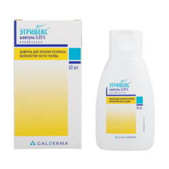Etrivex, shampoo 0,05% 60 ml