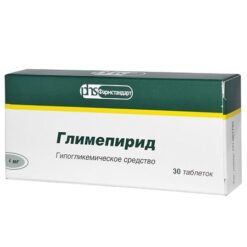 Glimepiride, tablets 4 mg 30 pcs
