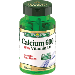Natasha Bounty Calcium with Vitamin D, tablets, 60 pcs.