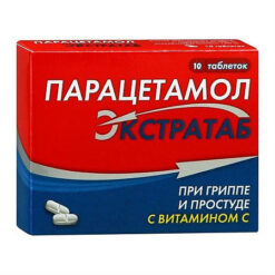 Парацетамол Экстратаб 500 мг+150 мг таблетки, 10 шт.