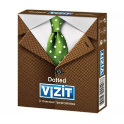 Презервативы VIZIT Dotted с точечным рифлением, 3 шт