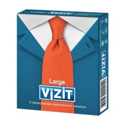 VIZIT Large Large Condoms, 3 pcs.