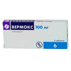 Vermox, tablets 100 mg 6 pcs