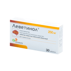 Levetinol, 250 mg 30 pcs.