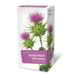 Phyto Altai #8 healthy liver, milk thistle, filter packs, 20 pcs.