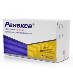 Ranexa, 1000 mg 60 pcs