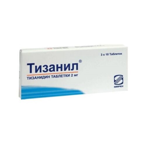 Tizanil, tablets 2 mg 30 pcs