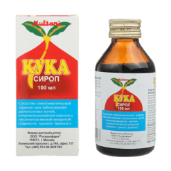 Cuca syrup, syrup 100 ml