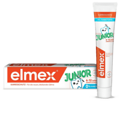 Elmex Toothpaste Junior children 6-12 years, 75 ml