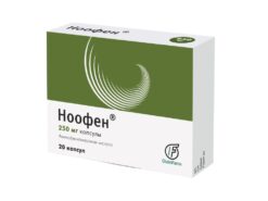 Noophen, capsules 250 mg 20 pcs