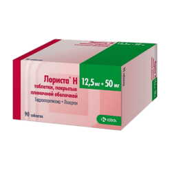 Lorista N, 50 mg+12, 5 mg 90 pcs