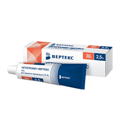 Ketoprofen-Vertex, gel 2.5% 30 g