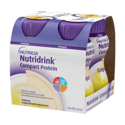 Nutridrink Compact Protein Vanilla, 125 ml 4 pcs