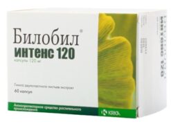 Bilobil Intens, 120 mg capsules 60 pcs