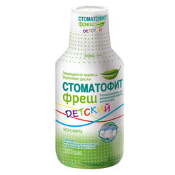 Stomatofit Fresh mouthwash for children 6+ mint flavor, 250 ml