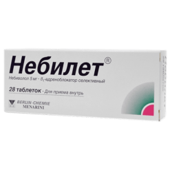 Nebilet, tablets 5 mg 28 pcs