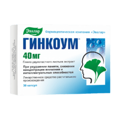 Gingkoom, 40 mg capsules 30 pcs