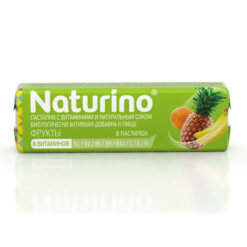 Naturino, vitamin and natural juice lozenges, fruit,