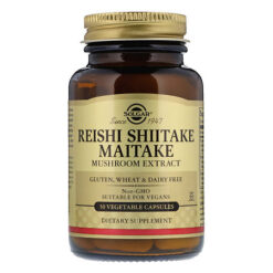 Solgar Reishi, Shiitake and Meitake Mushroom Extract, capsules, 50 pcs.
