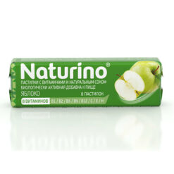 Naturino, vitamin and natural juice lozenges, apple,