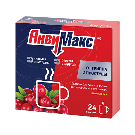 AnviMax, 5 g cranberry 24 pcs