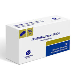 Levetiracetam Canon, 500 mg 30 pcs