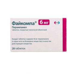 Ficompa, 6 mg 28 pcs.