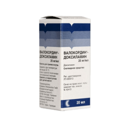 Валокордин-Доксиламин, капли 25 мг/мл 20 мл