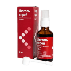 Lugol, spray 12.5mg/ml 50 ml