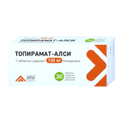 Topiramate-ALSI, 100 mg 30 pcs