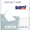 Seni Soft Basic sheets (diapers) 90x60cm, 10 pcs.