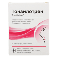 Tonsilotren, tablets 60 pcs