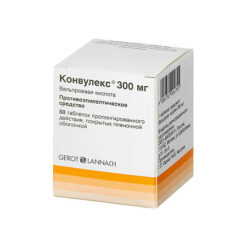 Convullex, 300 mg 50 pcs
