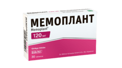 Memoplant, 120 mg 30 pcs