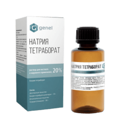 Sodium tetraborate, 20% solution 30 g
