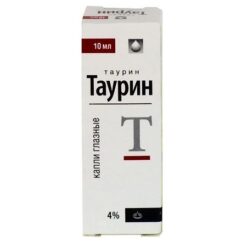 Taurine, eye drops 4%, 10 ml