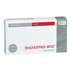 Enalapril-FPO, tablets 10 mg 20 pcs