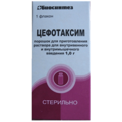 Cefotaxime, 1 g