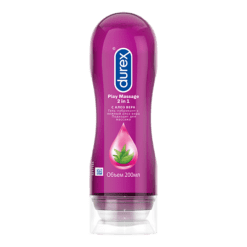 Durex Play Soothing 2-in-1 Massage Gel-Lubricant with Aloe Vera, 200 ml 1 pc