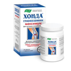 Honda Glucosamine Maximum, tablets 1.3 g, 30 pcs.