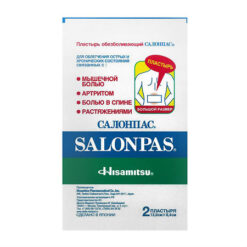Salonpas pain relief patch 130x84 cm, 2 pcs.