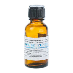 Boric acid 3% alcohol solution, 10 ml