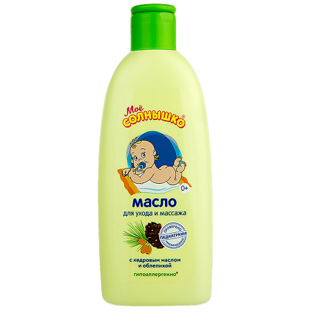 Moye Sonechko Baby Massage Oil, 200 ml