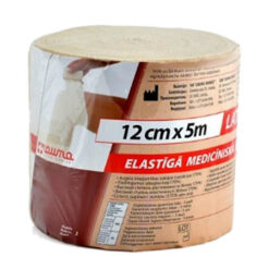 Medical elastic bandage Lauma HP with clasp 12 cm x 5 m, 1 pc