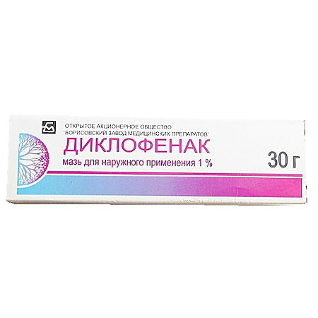 Diclofenac, 1% ointment 30 g