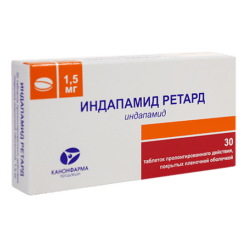 Indapamide retard, 1.5 mg 30 pcs