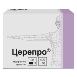 Cerepro, 400 mg capsules, 28 pcs.