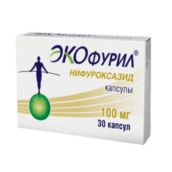Экофурил, капсулы 100 мг 30 шт