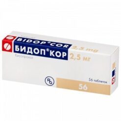 Bidop Cor, tablets 2.5mg 56 pcs